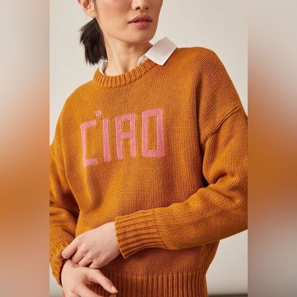 Clare V Ciao Pullover Sweater NWT - Picture 3 of 10